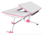 Растущий стол для школьника купить FunDesk Invito Pink