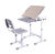 Растущая парта и стул FunDesk Piccolino Grey