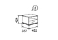 Олеся 2 Тумба прикроватная