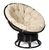 Кресло из ротанга Papasan 23/01B+ подушка
