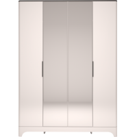 Танго 1 Шкаф 4-х дверный с зеркалом